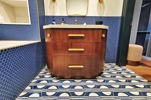 Яркая квартира с необычными фасадами