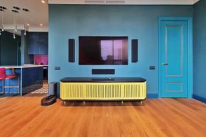 Яркая квартира с необычными фасадами