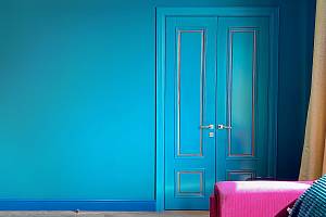 Яркая квартира с необычными фасадами